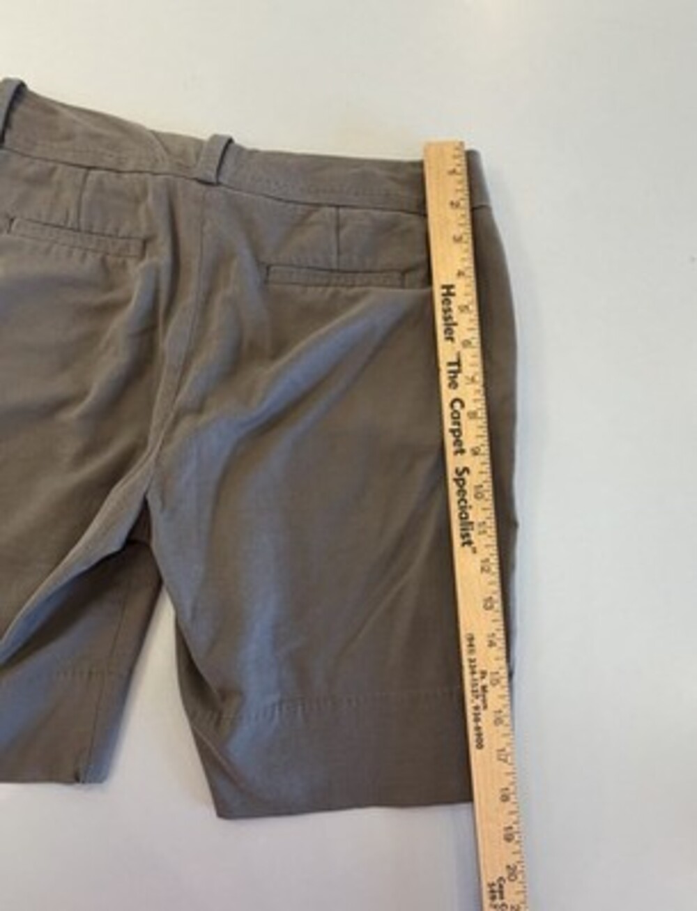 Banana Republic Women's Martin Fit Stretch Shorts Size 0 Gray - Picture 4 of 9